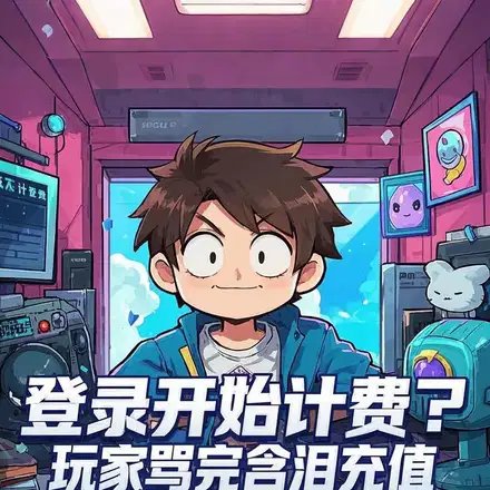 《登录开始计费?玩家骂完含泪充值》