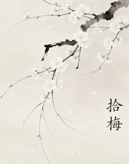 《拾梅》